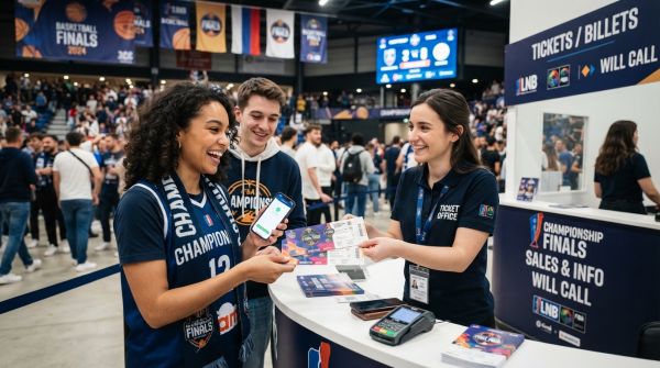 Acquérir des billets pour le championnat de basket